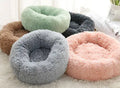 Round Plush Dog Bed for Small Dogs and Puppies Lincoln Services